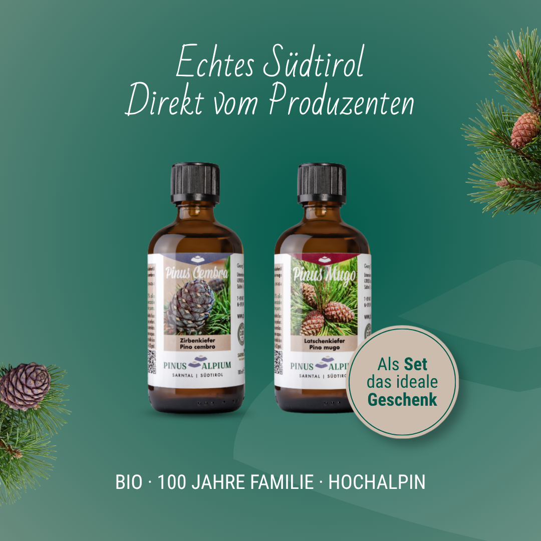 Organic mountain pine oil