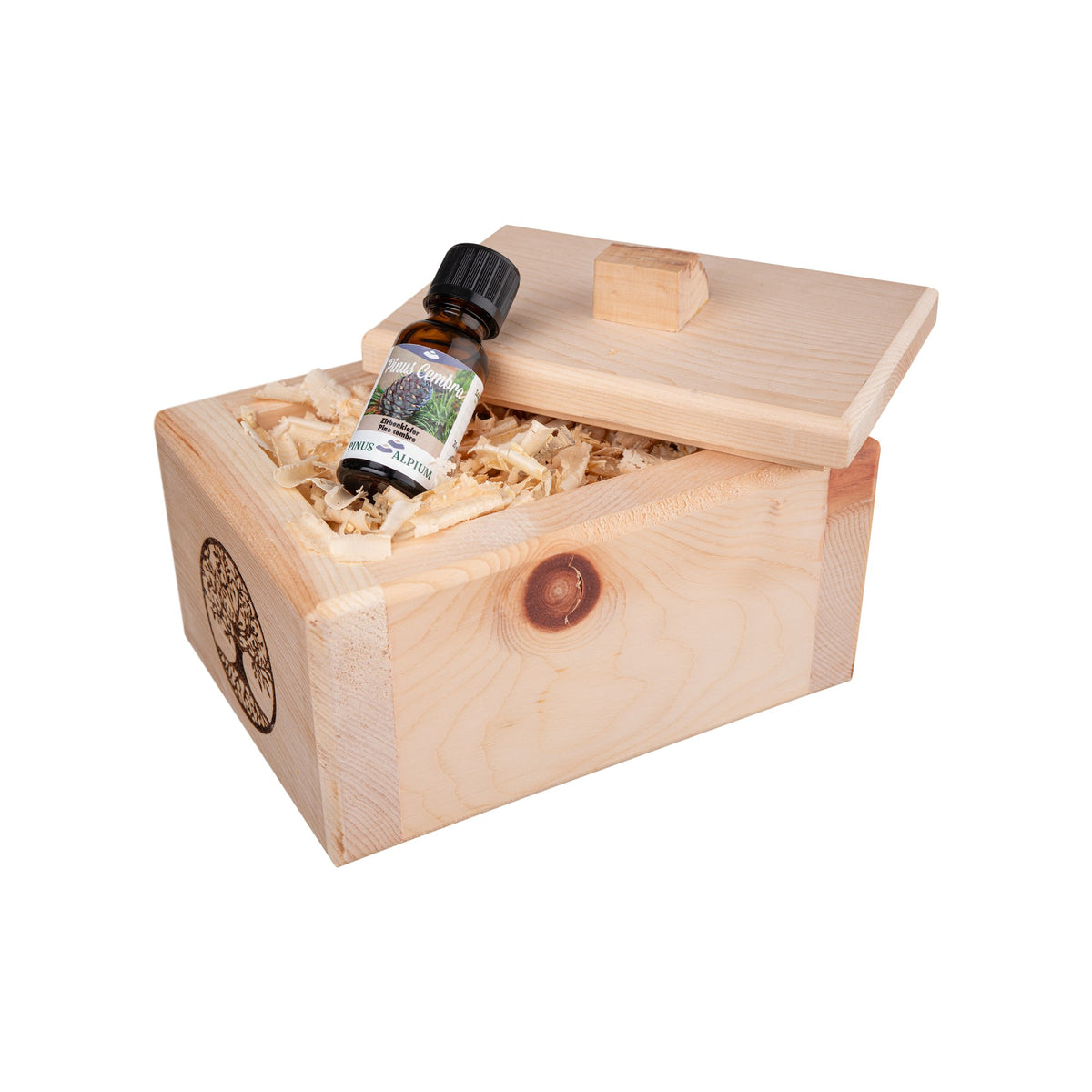 Zirbenkiste mit Deckel