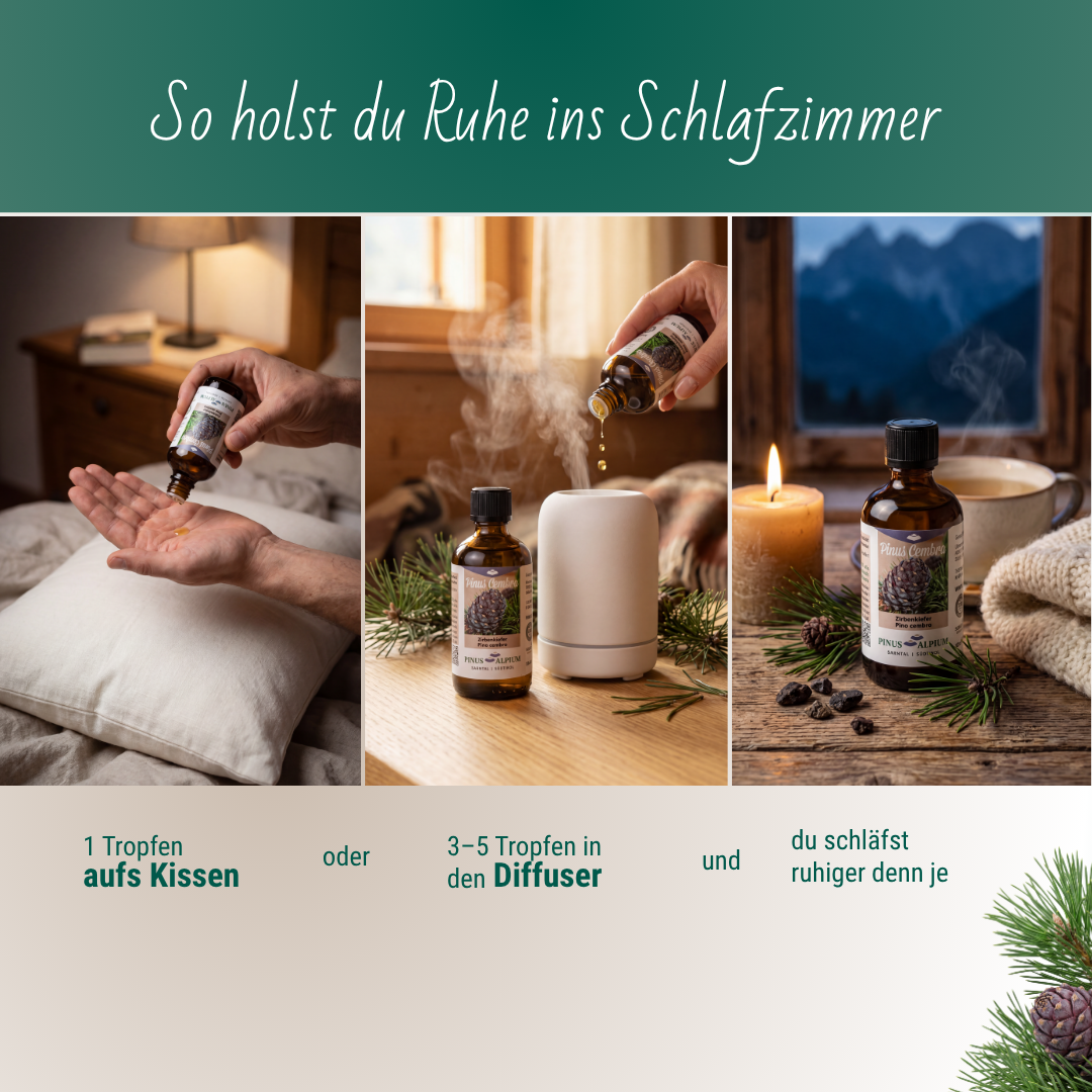 Organic Swiss stone pine oil