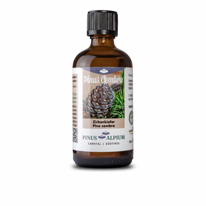 Olio di pino cembro bio, 100% puro, 100 ml